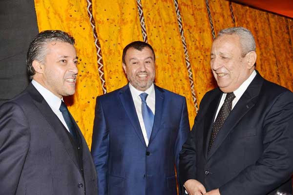 L'ambassadeur du Maroc, avec les DG de Ahlen Prestige et du Regency