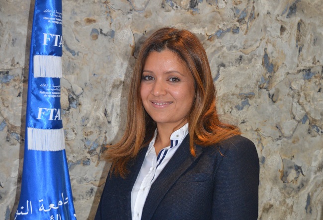 Nadaa Ghozzi, présidente de la Commission outgoing à la FTAV.
