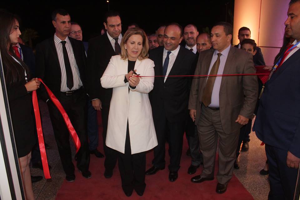 La ministre du Tourisme inaugurant le Mall.