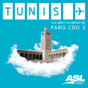 ASL Vol Paris Tunis 2019