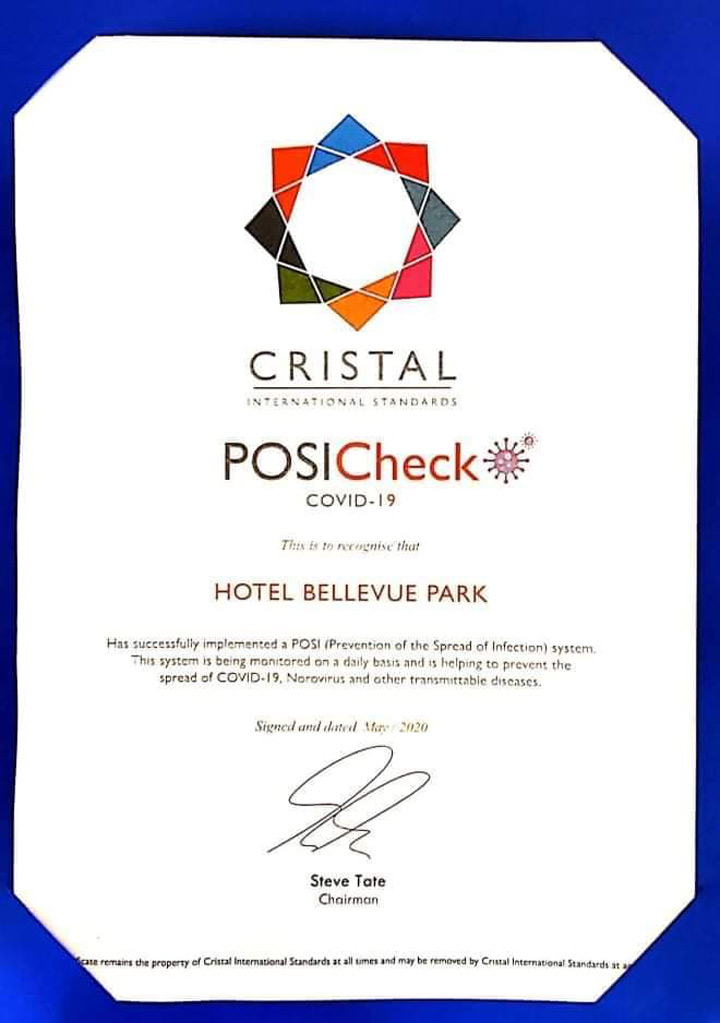 certificat-cristal-hotel-bellevue-park